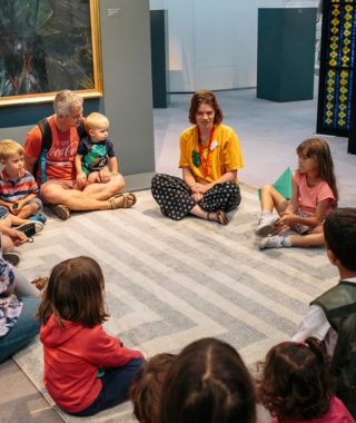 At the Sainsbury Centre: Story Pot with artist Anna Brass