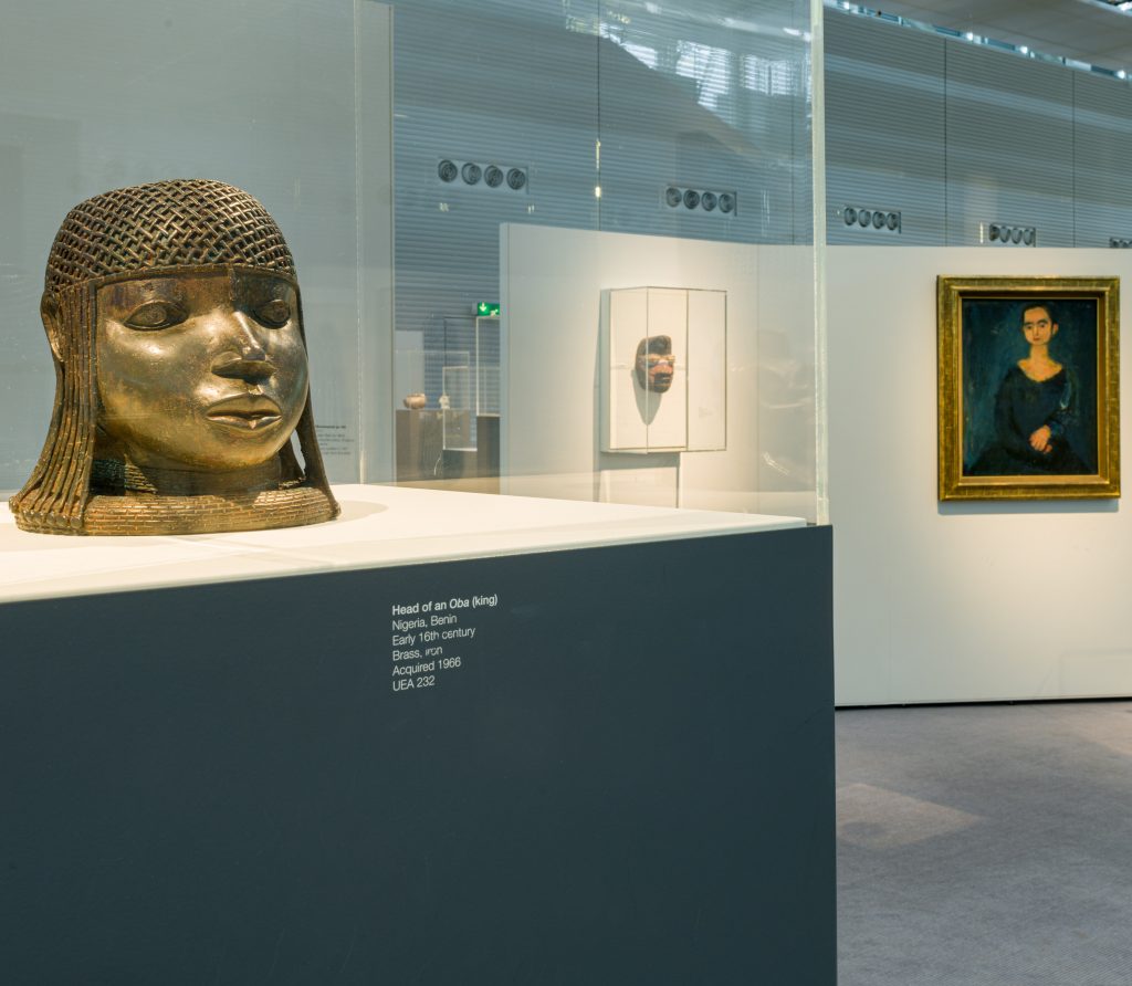 Head of an Oba in the Living Area