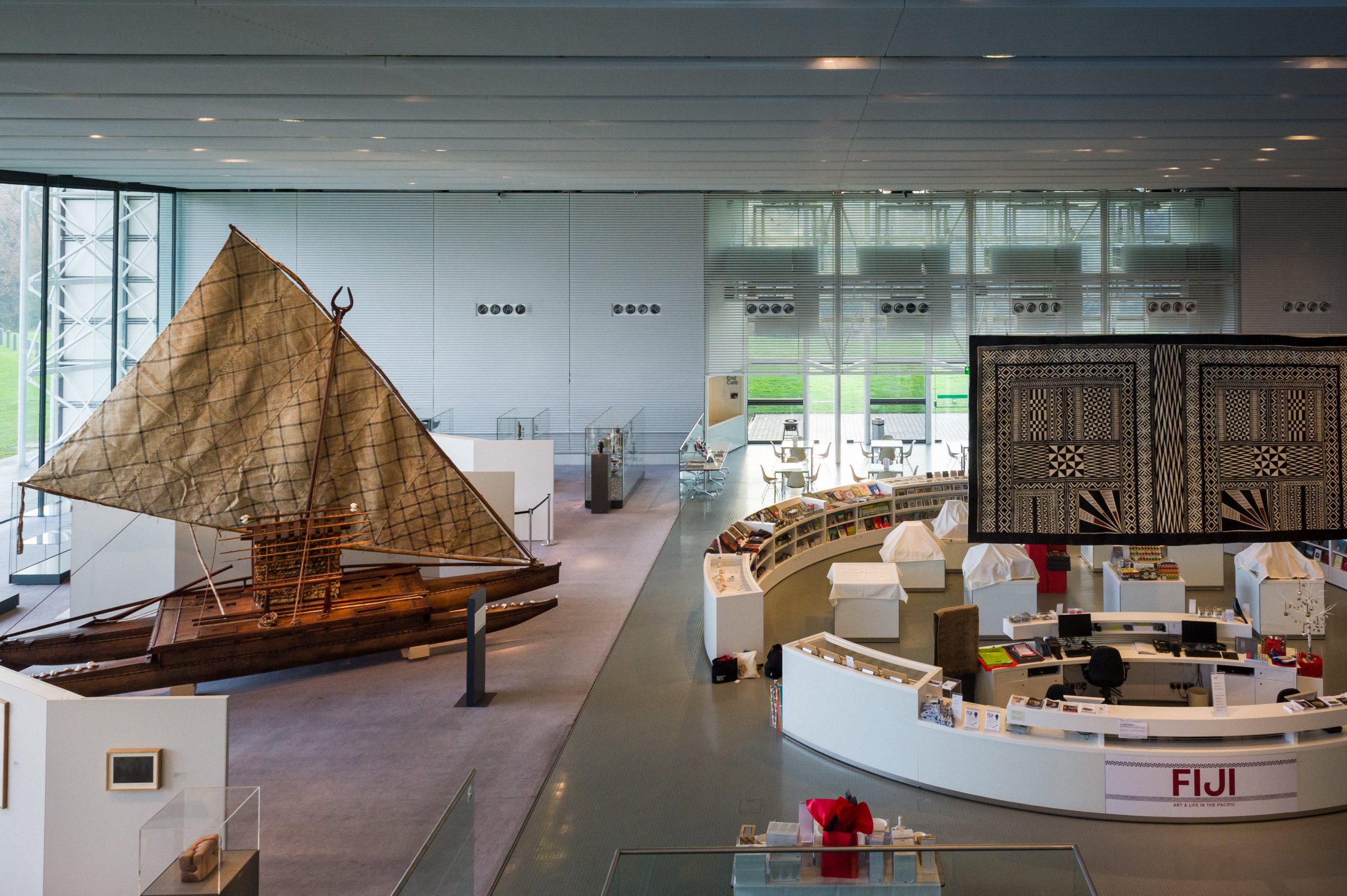 Fiji Canoe in the Centre