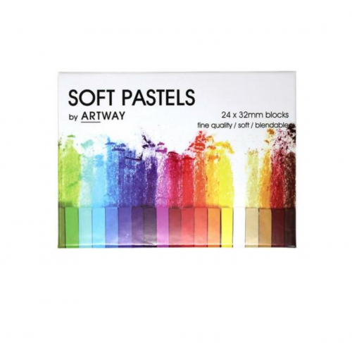 24 Soft Pastels Set