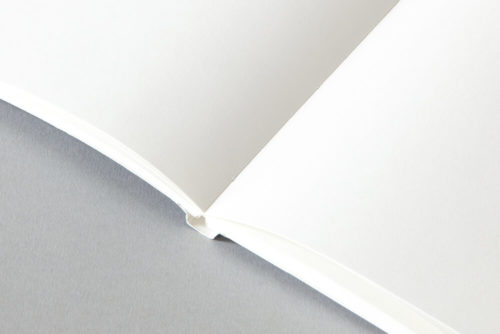 A5 Layflat Notebook plain pages - Forest Green & Otti Mustard