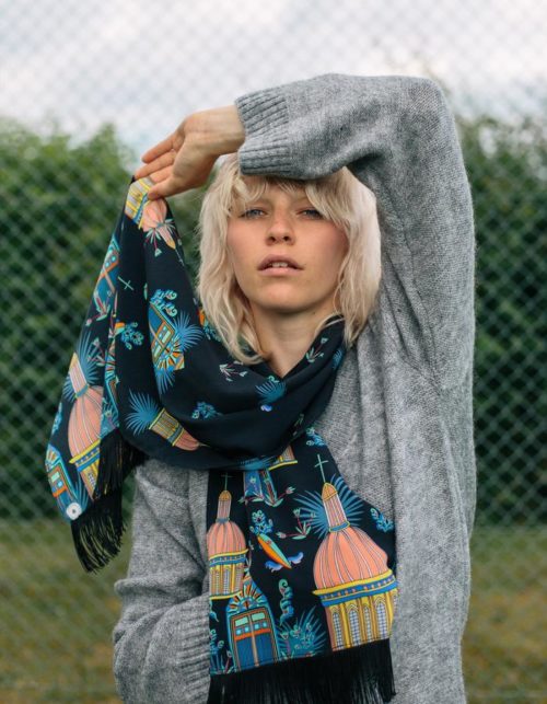 Bella Singleton Nicaragua Silk Scarf