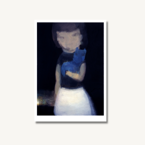 With Blue Miko in Black