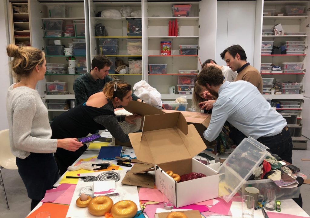 Hudson Architects team building activity.