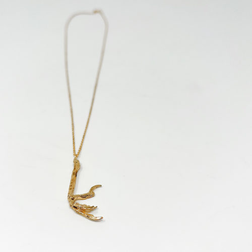 Gold Claw Necklace