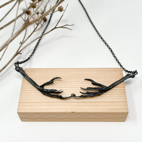 Bird Claw Clasp Necklace