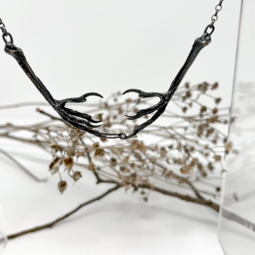 Bird Claw Clasp Necklace