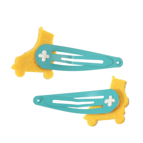 Glitter Rollerskate Hairclips