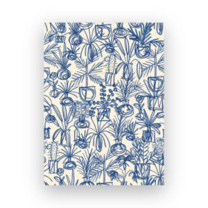 Blue Plants Layflat Notebook