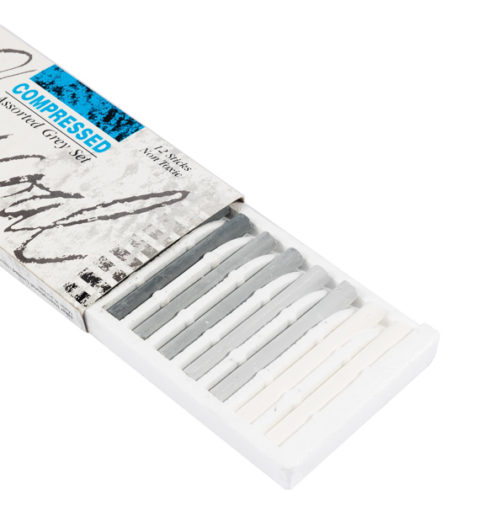 Jakar Compressed Charcoal in Assorted Greys