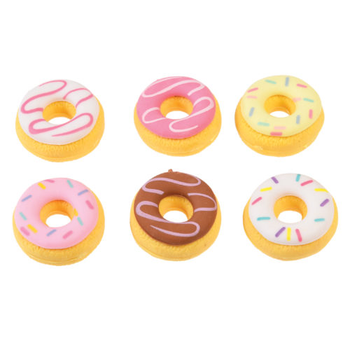 Scented doughnuts erasers