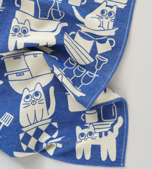 Kitchen Cats Tea Towel
