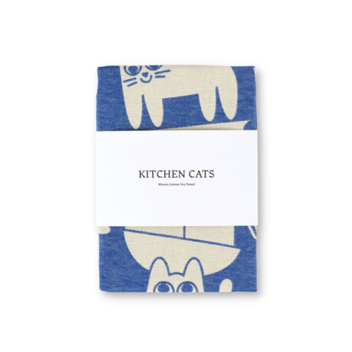 Kitchen Cats Tea Towel