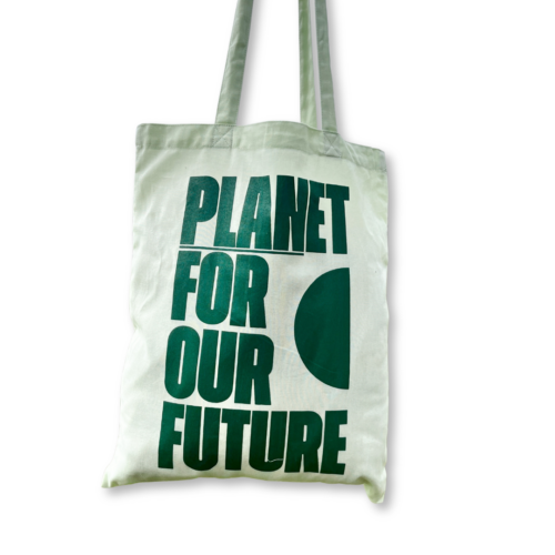 Planet For Our Future Tote Bag