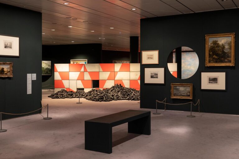 Installation view of the exhibition A World of Water at the Sainsbury Centre